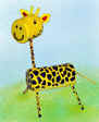 Жираф из пробок